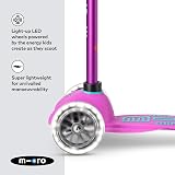 Micro Mini Micro Deluxe LED Scooter Lavender 2-5 Years Lightweight Foldable view 3