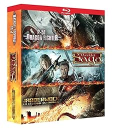 Dragons : P-51 Dragon Fighter + Jabberwock - La légende du Dragon + World of Saga - Les Seigneurs de l'Ombre - Pack - Blu-ray