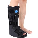 Mathgetin Tall Air Cam Fracture Boot Orthopedic Walking Boot Medical Inflatable Walker Boot for Broken Foot, Sprained Ankle and Post Surgery (Medium)