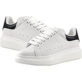 mengchengying Women’s Clatform Platform Shoes with Low-Top Lace-Up