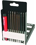 Wiha 62993 Slotted Phillips and Torx Work Station, 9 Piece