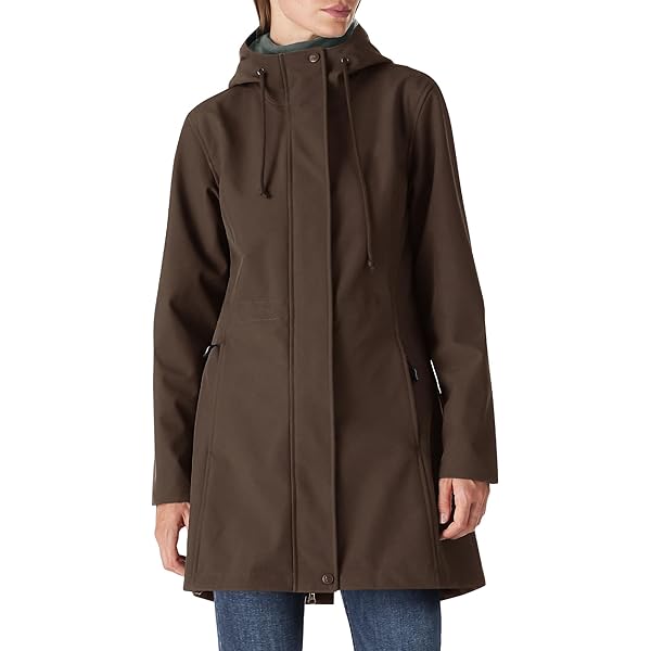 Nautica Women's Softshell Jacket Midweight Water and Wind