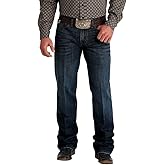 Cinch Western Jeans Mens Grant Bootcut 26 x 34 Dark Wash MB30037001