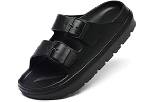 TIKVAW Women's Platform & Wedge Sandals with Arch Support for Woman Slides Comfort Lightweight Outdoor Slippers Ultra Cushion
