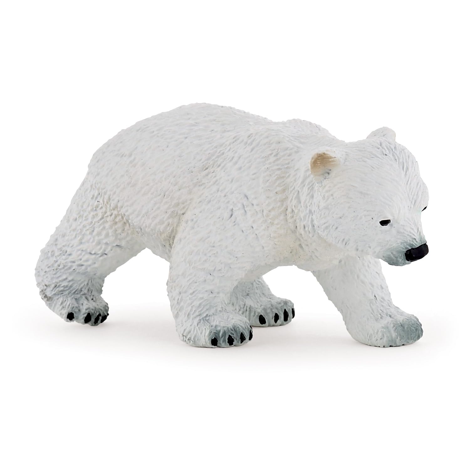 Papo - Realistic Walking Baby Polar Bear Figure - Ages 3+ - Wild Life Collection - Educational Play Polar Animals - Gift Idea Toy for Girls and Boys