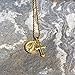 Benevolence LA Cross Necklace with Coin - 14k Pendant Necklace Medal Disc Circle Dainty 18 inch Necklaces for Women - Celebrity Endorsed (14k Gold)