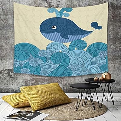 Tapiz De Dibujos Animados De Arte En Pared Tapiz Mural Decoracion