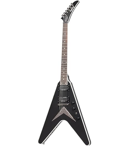 Amazon.com: Epiphone Dave Mustaine Flying V Prophecy, Flamed Aged