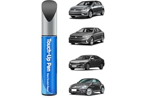 RSACET LD7X/2R Platinum Gray Metallic Touch Up Paint Compatible with Volkswagen Exact Match Touch Up Paint Car Scratch Repair