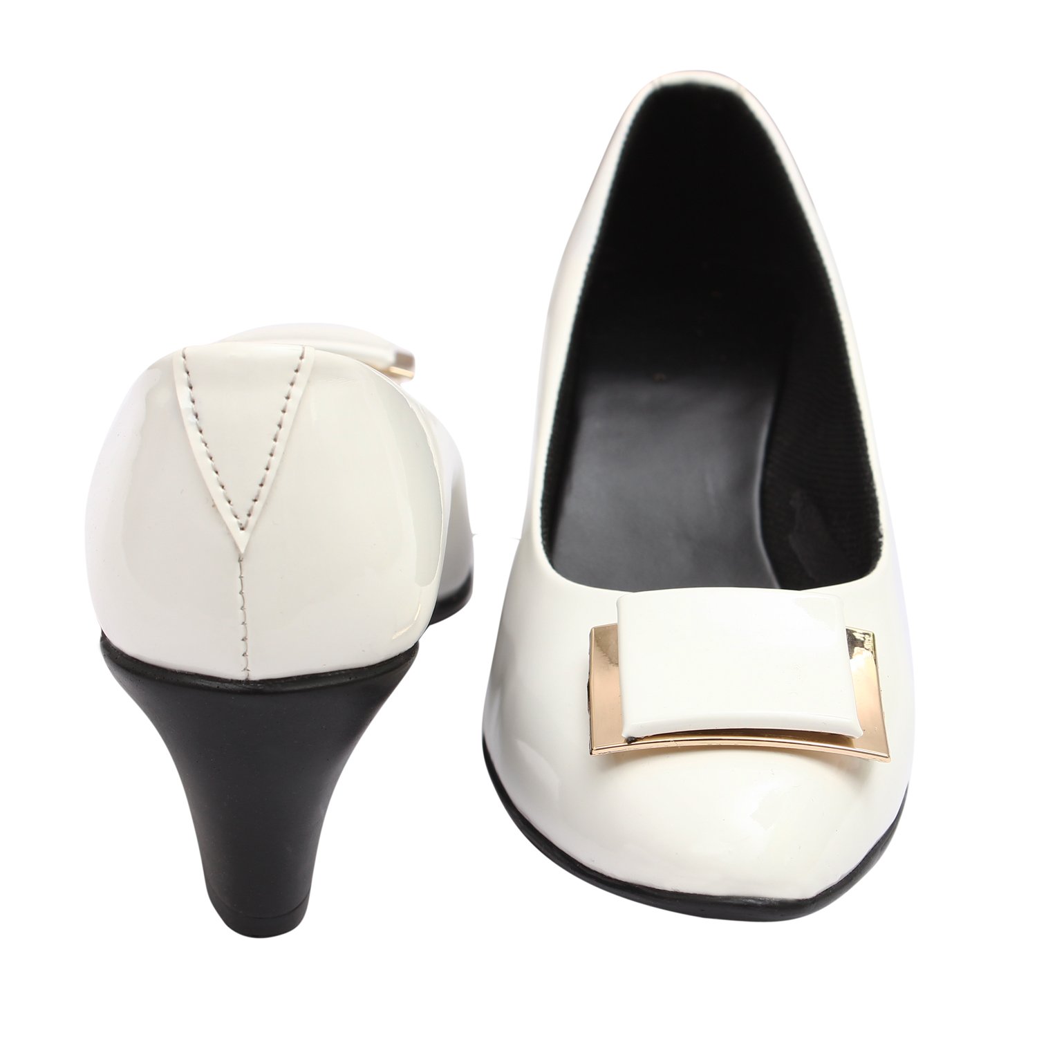 right steps women's leather pumps