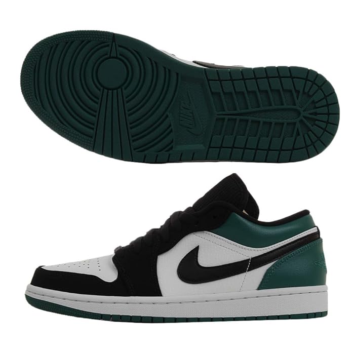 jordan 1 low black mystic green