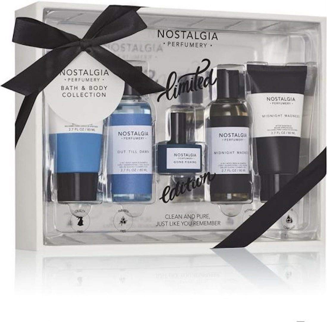 Nostalgia 5pc Mens Cologne Set OUT TILL DAWN/MIDNIGHT
