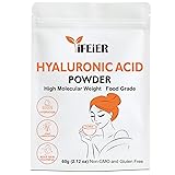 iFEiER Pure Hyaluronic Acid Powder | Food Grade