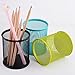 MaxGear Pen Holder Mesh Pen Holders Metal Pencil Holders Pen Organizer Pencil Holder for Desk Office Pencil Holders 3 Pack for 3 Colors: Green/Blue/Black