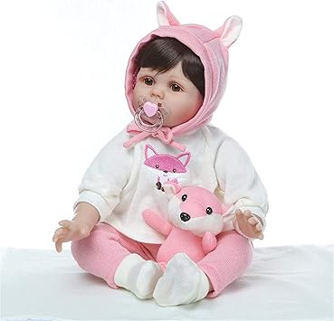Amazon Co Jp 22インチ生まれ変わった人形 手作りのリアルな赤ちゃん人形ぽっちゃりした女の子リアルな柔らかい赤ちゃん人形それは本当に見えます スポーツ アウトドア