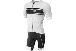 De Soto Sport Men's Forza Hybrid Short Sleeve Trisuit