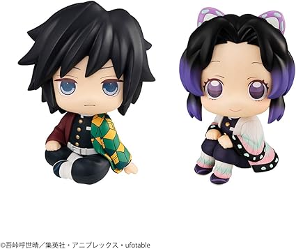 Amazon Com Megahouse Lookup Demon Slayer Tomioka Giyuu Kocho Shinobu With Gift Multiple Colors Mh067 Toys Games