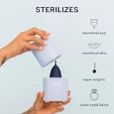 Pixie Cup Menstrual Cup & Disc Steamer 2.0 - Kills 99.9% Germs view 2