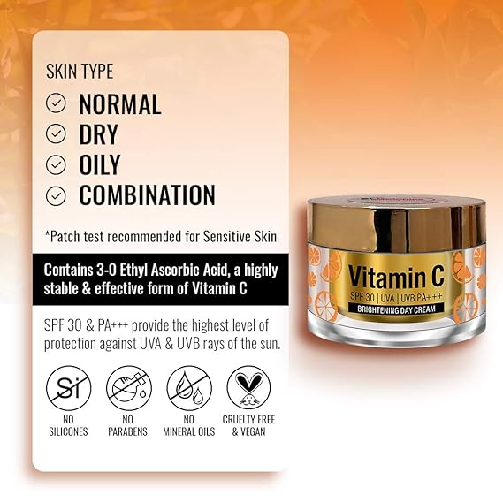 st botanica vitamin c brightening day cream
