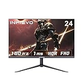 INFIEVO Gaming Monitor 24 Inch FHD 1080P Computer
