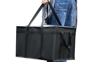 musbus Insulated Food Delivery Bag Cooler Bags Keep Food Warm Catering Therma for doordash Catering cooler bags keep food warm catering therma catering shopper accessories hot XL XXL Pizza