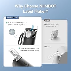 NIIMBOT Label Maker Machine D11 Label Printer