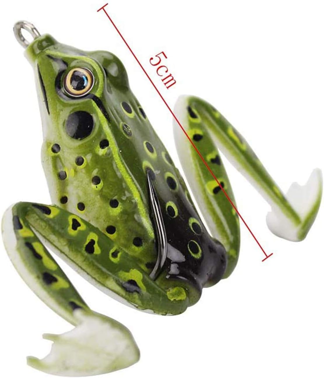Amazon 5個入雷魚蛙釣り餌疑似餌ルアーセットりフロッグルアーフィッシングルアーソ海水 淡水 釣り用 Zhi Jin ルアー