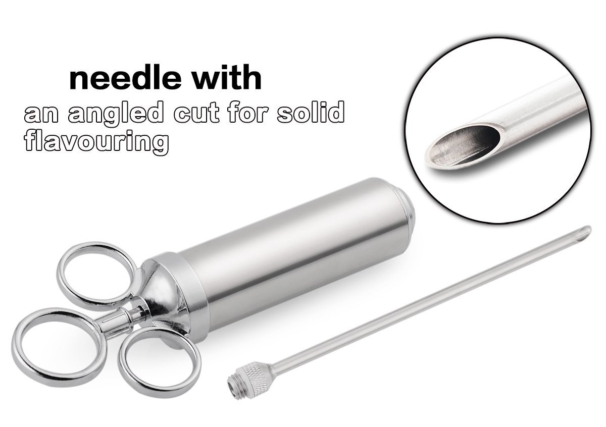 Meat & Turkey Marinade Injector, Kootek Stainless Steel Food Flavor