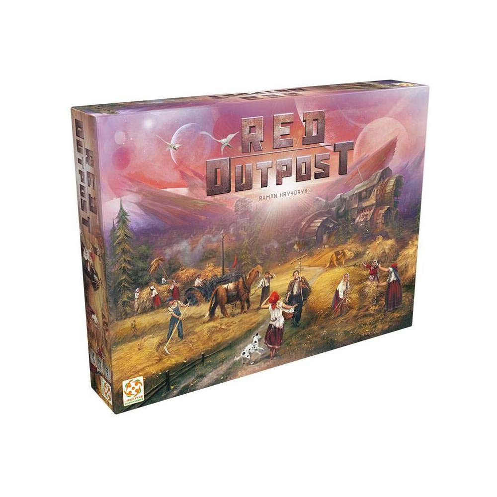 Asmodee | Lifestyle Boardgames | Red Outpost | Connoisseur Game | Board Game | 2-4 Players | From 10+ Years | 30+ Minutes | German