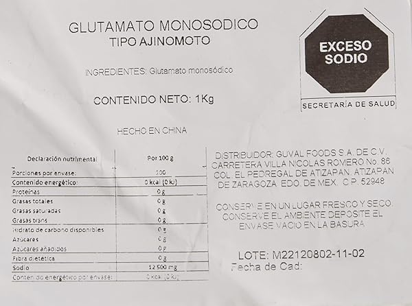 AJINOMOTO MSG IN PLASTIC BAG, 16.0 OUNCE
