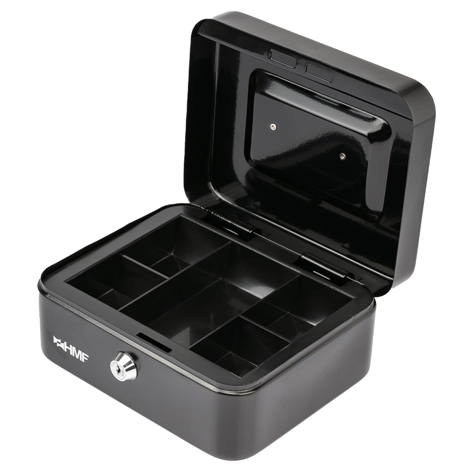 HMF 10120-02 Cash Box 20 x 16 x 9,5 cm, black