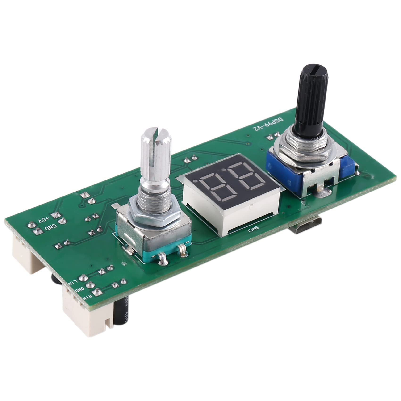 Hopbucan Digital Reverberation Karaoke Reverb Board KTV Mixer Effector Anti-Whistling Module Multi-Sound Effects