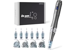 LIFEWIT Dr. Pen Ultima M8 Professional Microneedling Pen, Wireless Derma Auto Pen, Skin Care Tool Kit for Face and Body, 6 Cartridges (3pcs 16pin 3pcs 36pin),1 Count (Pack of 1)