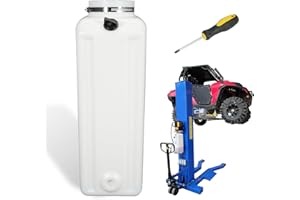 LEAPTREND Oil Reservoir Tank with Clamp & Wrench Tool Fit for DURO Power Units, Compatible with Prokar|Eagle Lifts|Auto Lift|Strong Arm & Pro Line|Iron Horse|Tuxedo Lift