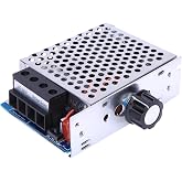 10000W 110V-230V Super High Power AC SCR Electronic Thyristor Voltage Regulator &amp; Motor Speed Controller Intelligent Dimming Thermoregulation Module with PWM Control