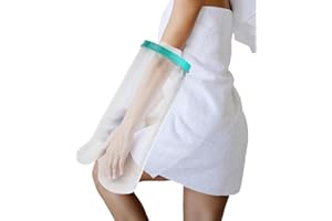 CIVJET Cast Covers for Shower Arm, Waterproof Cast Cover Arm for Swimming, Cast Protector for Shower Adult, Elbow (Diameter - 7.9")