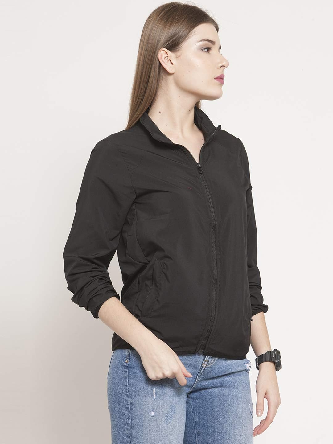 scott i-dry signature style all weather jacket for women - black