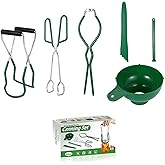 Canning Supplies Essentials Boxed Set, Canning Supplies Starter Kit, 6 Piece Set Included Canning Jar Lifter Canning Funnel B
