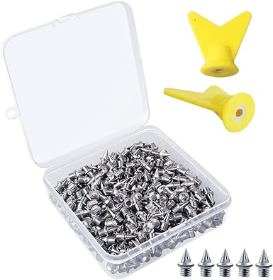 plastic track spikes