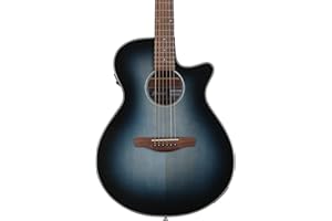 Ibanez AEG50 Acoustic-Electric Guitar - Indigo Blue Burst High Gloss