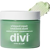 Divi Whipped Repair Hair Treatment Mask Deep Conditioning Hair Mask for Dry, Damaged, and Color-Treated Hair