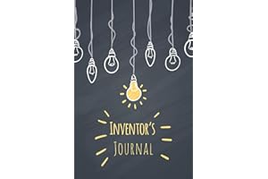 Inventor's Journal: For Aspiring Artist, Designer, Engineer, | Dot Grid pages, Sketch, Notes | Creative Composition Notebook