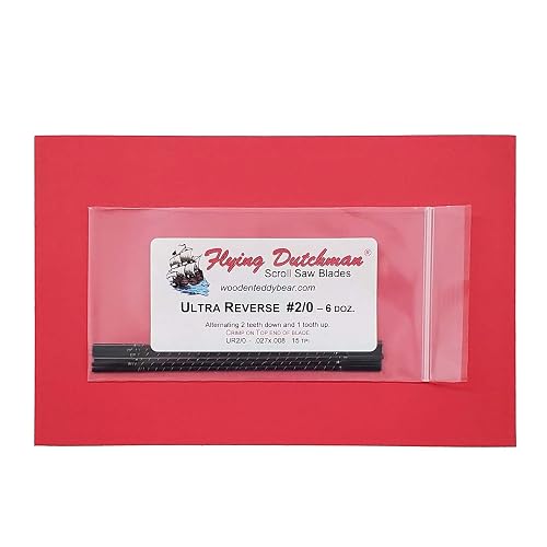 Flying Dutchman Spiral #2/0 Scroll Saw Blade – 6 Dozen Pack, Precision Cutting