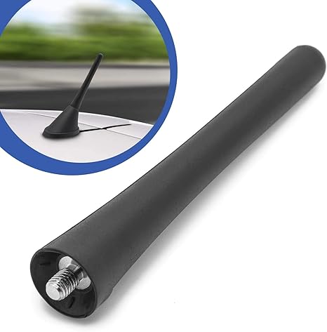 Antenna 3cm Antenna Tetto Corta Asta Auto Antenna Corto Adattatore Radio Piede