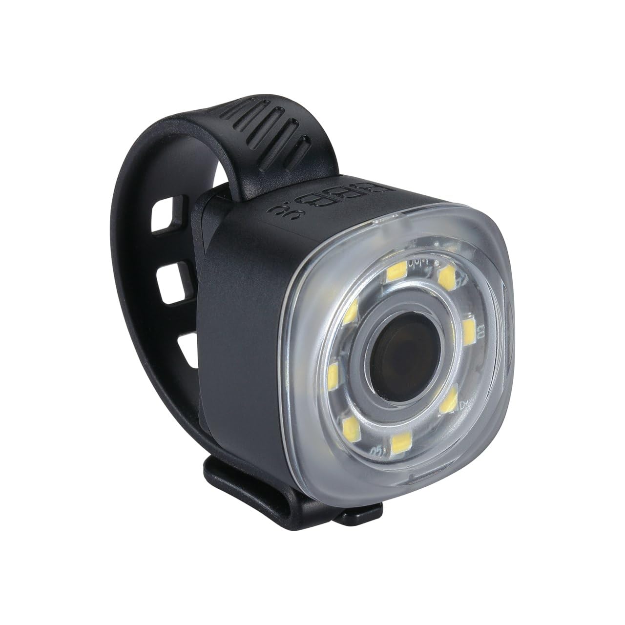 BBB Cycling Bike Light Front Rechargeable Waterproof USB Strapmount Spirit BLS-225, Black
