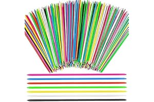 YANQINQIN Colorful Pick Up Sticks,Toys for Fun Family Parent-Child Games 6.3Inch Long, Nostalgic Games