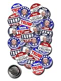 Presidential Campaign 2016 Donald Trump Pinback Buttons - 2.25 Inch Round - 25 Pack