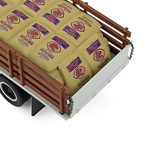 First Gear 1/34 scale Diecast Collectible 1952 GMC COE Half Stake Truck with Sack Load (#19-4110)