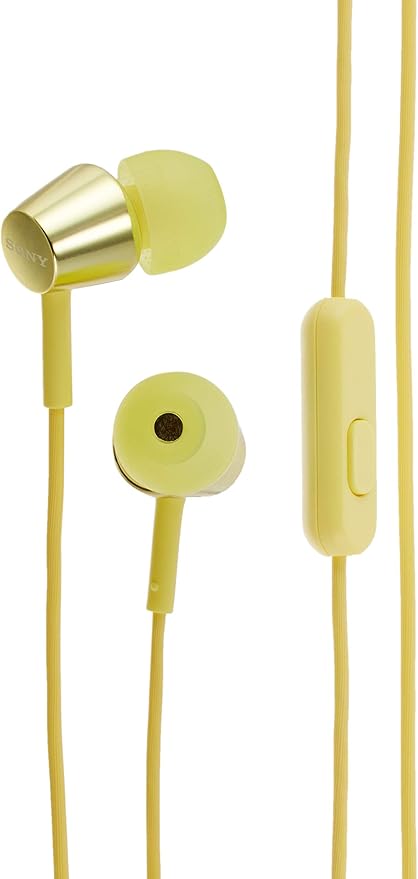 Amazon Co Jp ソニー イヤホン Mdr Ex155ap カナル型 リモコン マイク付き イエロー Mdr Ex155ap Y 家電 カメラ