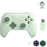 8Bitdo Ultimate 2C Hall Effect Joysticks and Hall Triggers Wireless Controller for Windows PC and Android, with Remappable L4